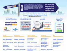 Tablet Screenshot of encontrabrasil.com.br